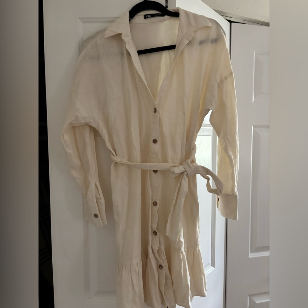 Zara Cream Blouse